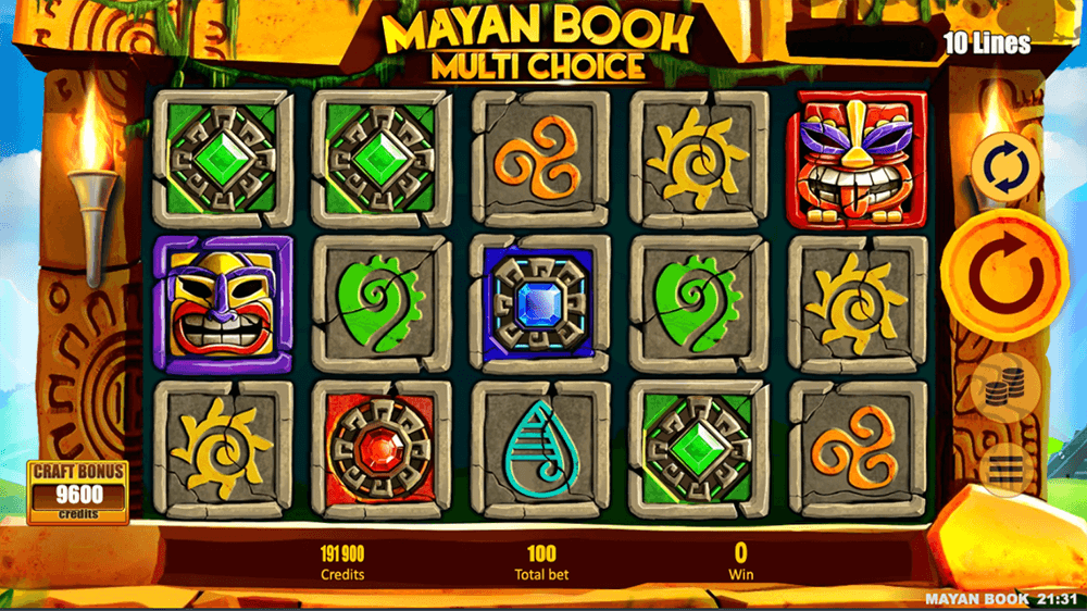 Мобильная версия Mayan Book Multi Choice Мобильная версия Mayan Book Multi Choice